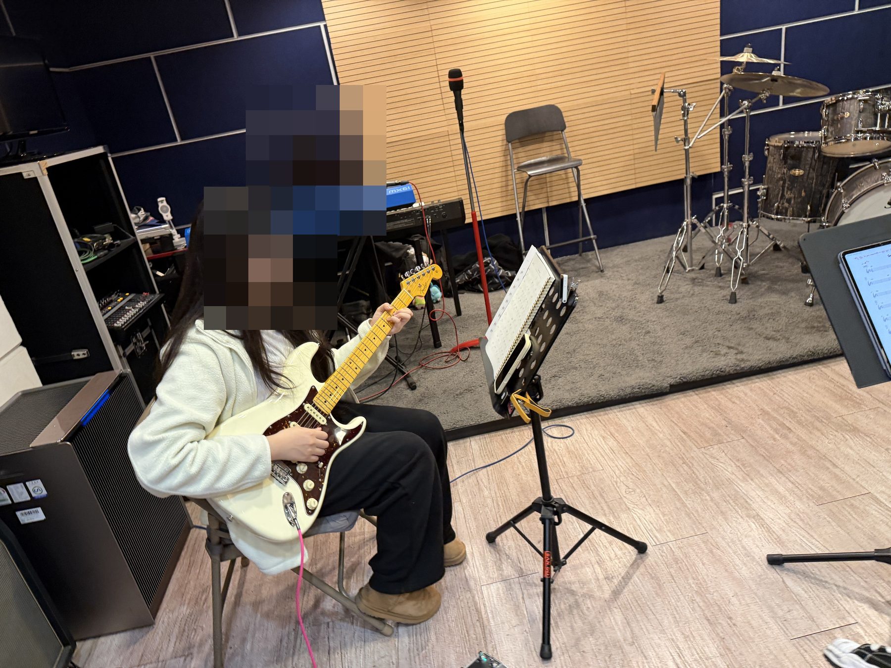앙상블 합주 수업 현장