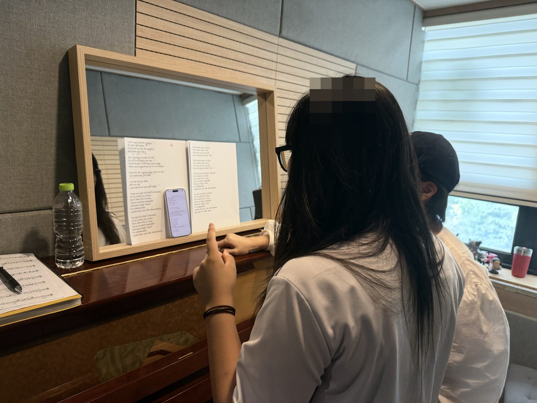 레슨 현장 스케치 (1)